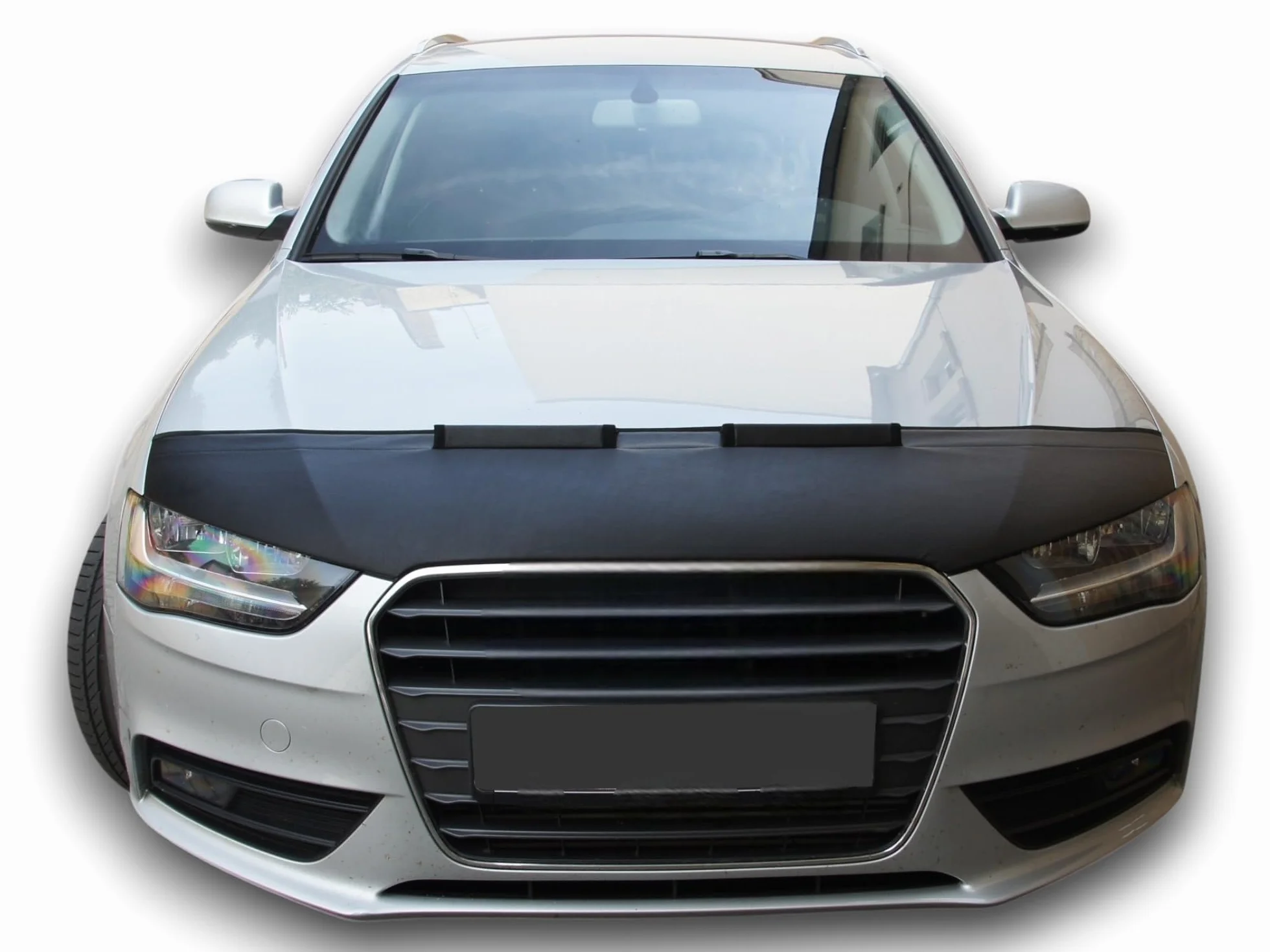 AB-00030 Auto-BRA kompatybilny z Audi A4 B8 rok produkcji 2011-2015 osłona na maskę ochrona przed uderzającymi kamieniami tuning Bonnet Bra