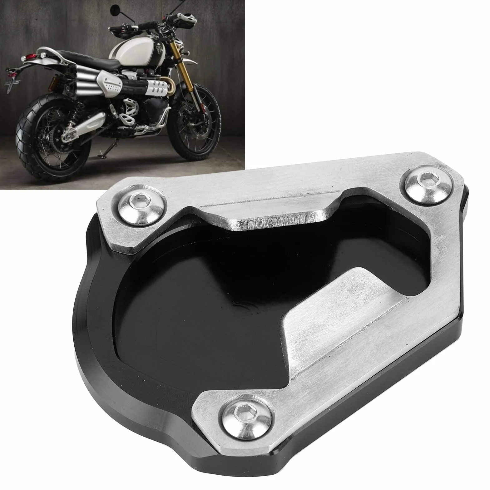 Aramox Podkładka boczna do Scrambler 1200XC 1200XE 2019-2020