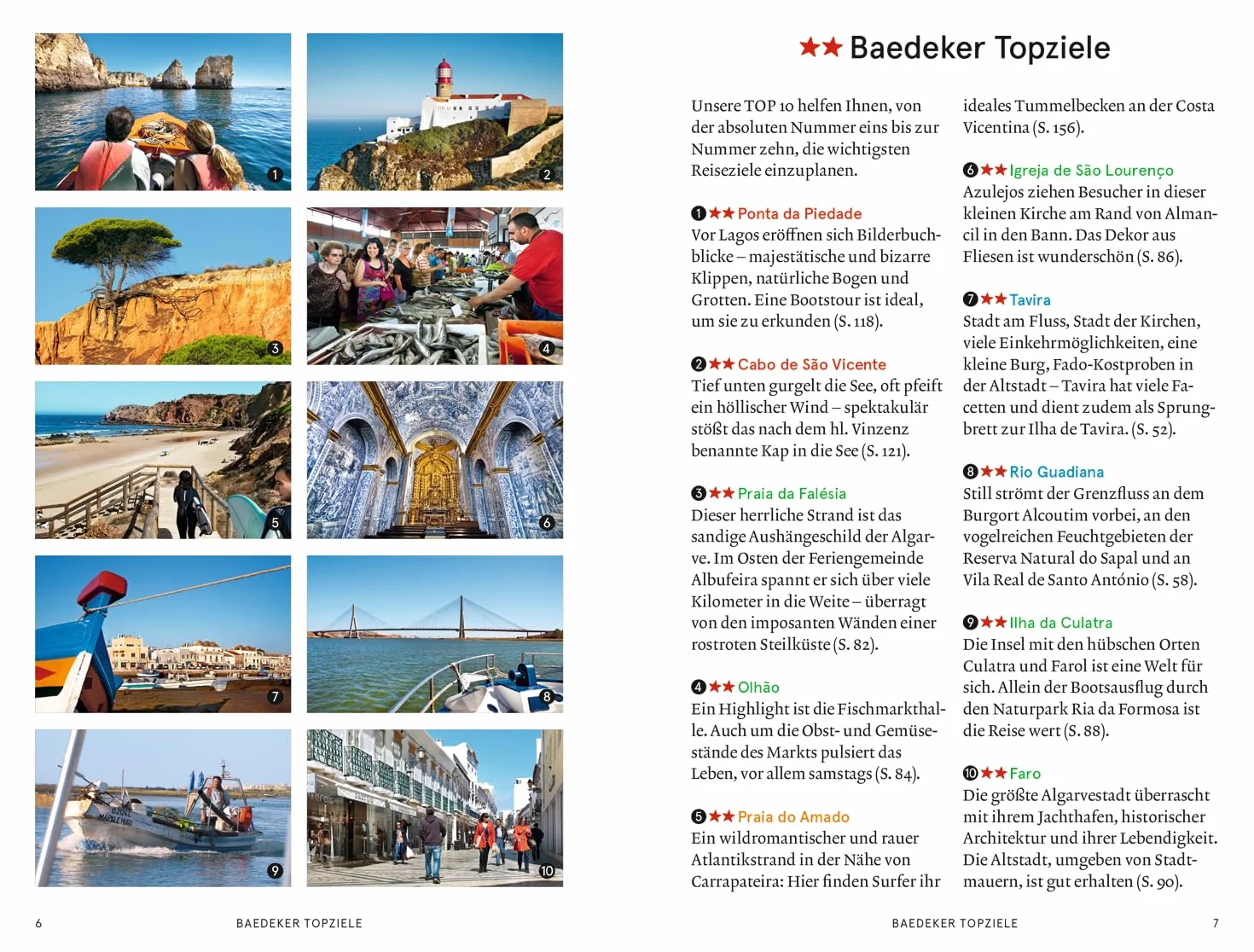 Baedeker SMART Reiseführer Algarve: Reiseführer mit Spiralbindung inkl. Faltkarte und Reiseatlas