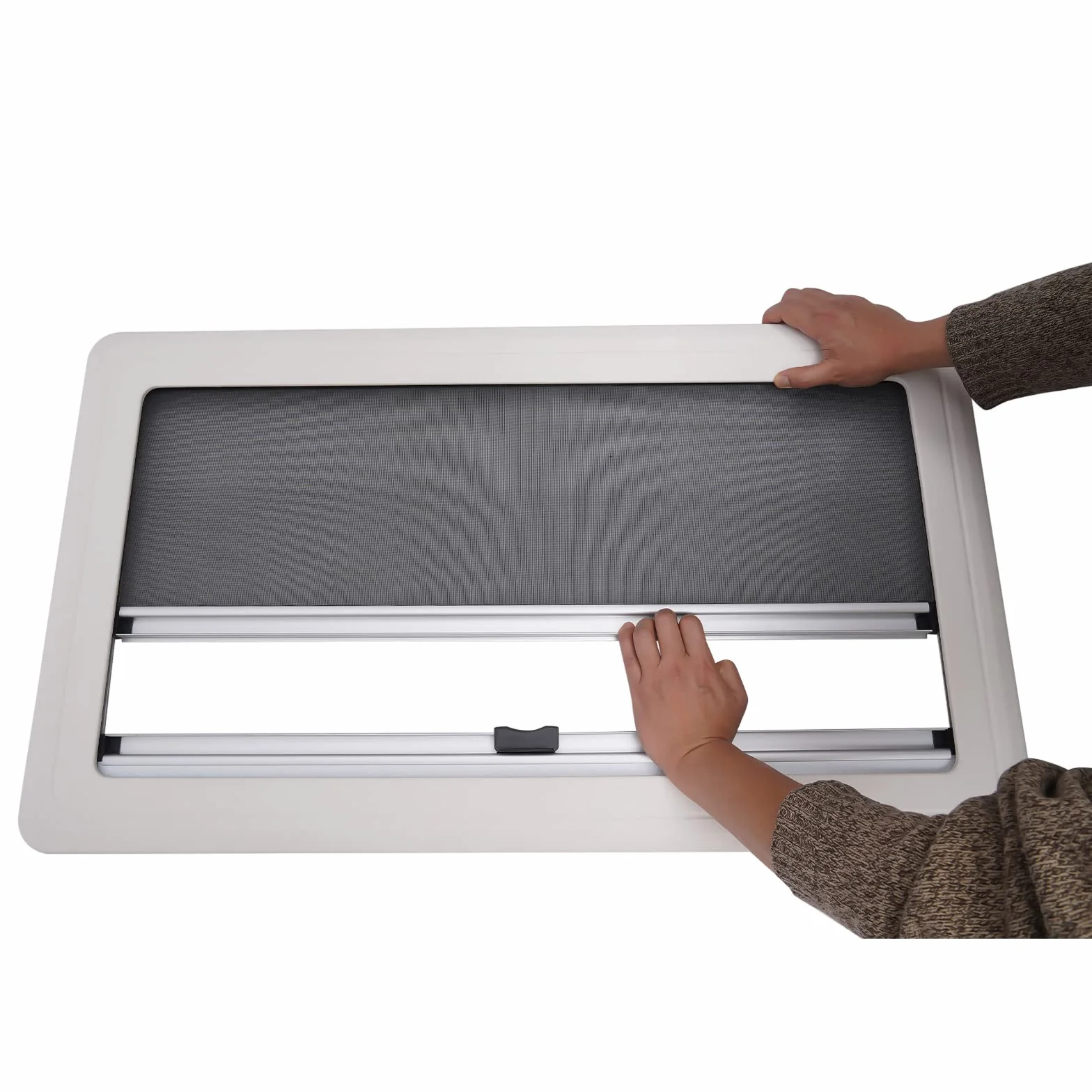 Okno uchylne do przyczepy kempingowej 900x500 mm zewnętrzne