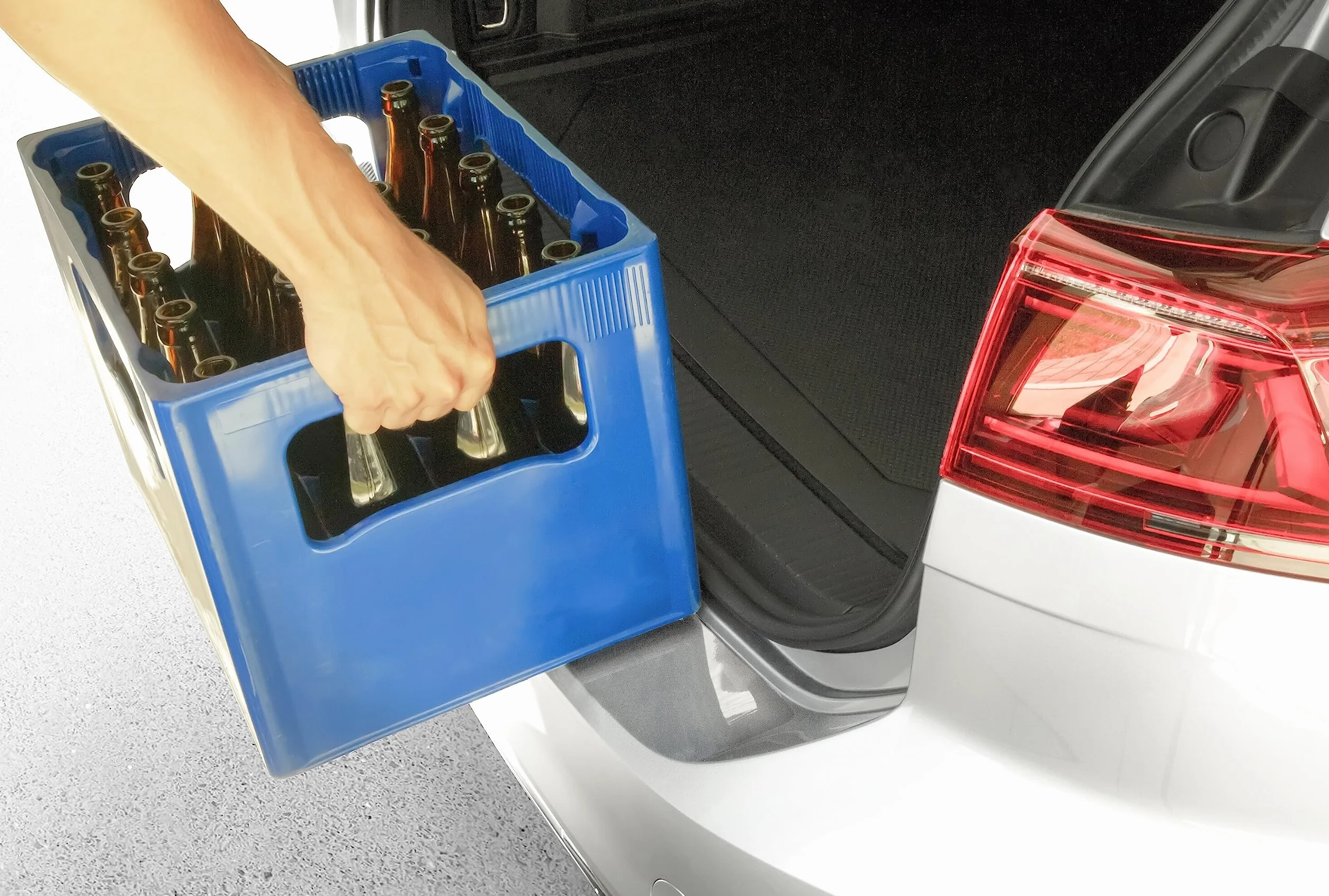 uProtect folia ochronna na krawędź załadunkową kompatybilny z Audi A5 Sportback 2 (II) F5 I 2016-2026 - ochrona przed zarysowaniami, folia ochronna na lakier - przezroczysty błyszczący