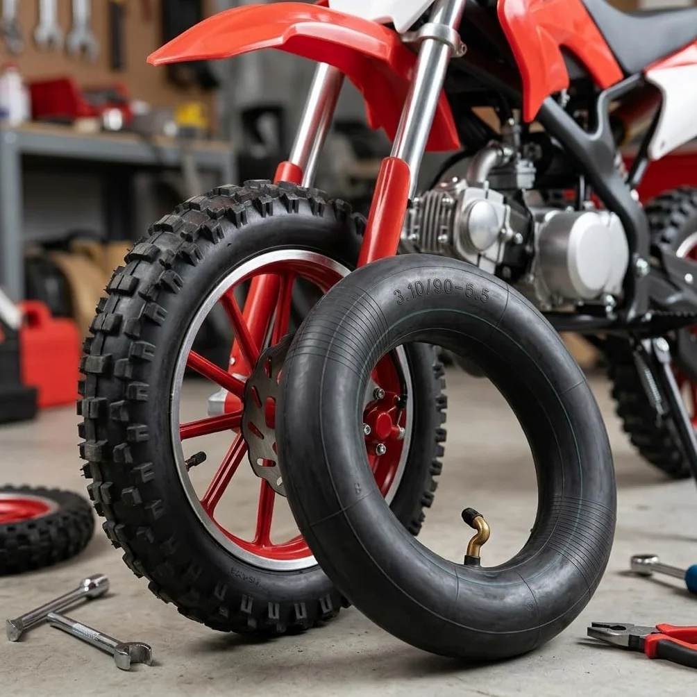 Dętka, 2X90/65-6.5 110/50-6.5 Dętka Opony do Skutery Elektryczne Mini Motorynka Motor Terenowy