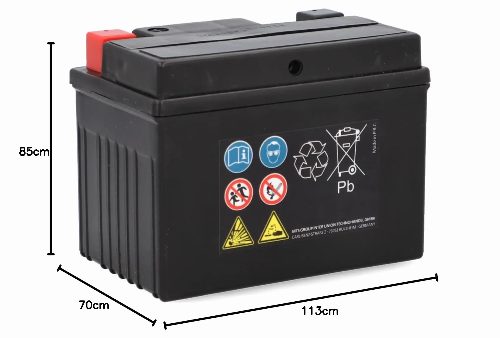 Akumulator motocyklowy YTX4L-BS 4Ah 120A żelowy