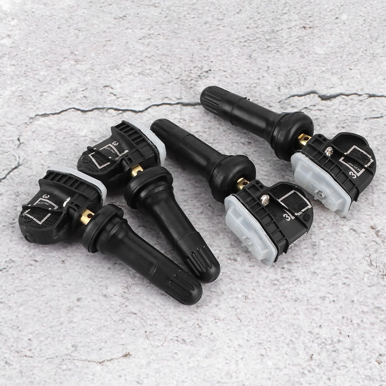 Czujnik Ciśnienia w Oponach TPMS Zestaw 4 Szt. Zawór Elektroniczny