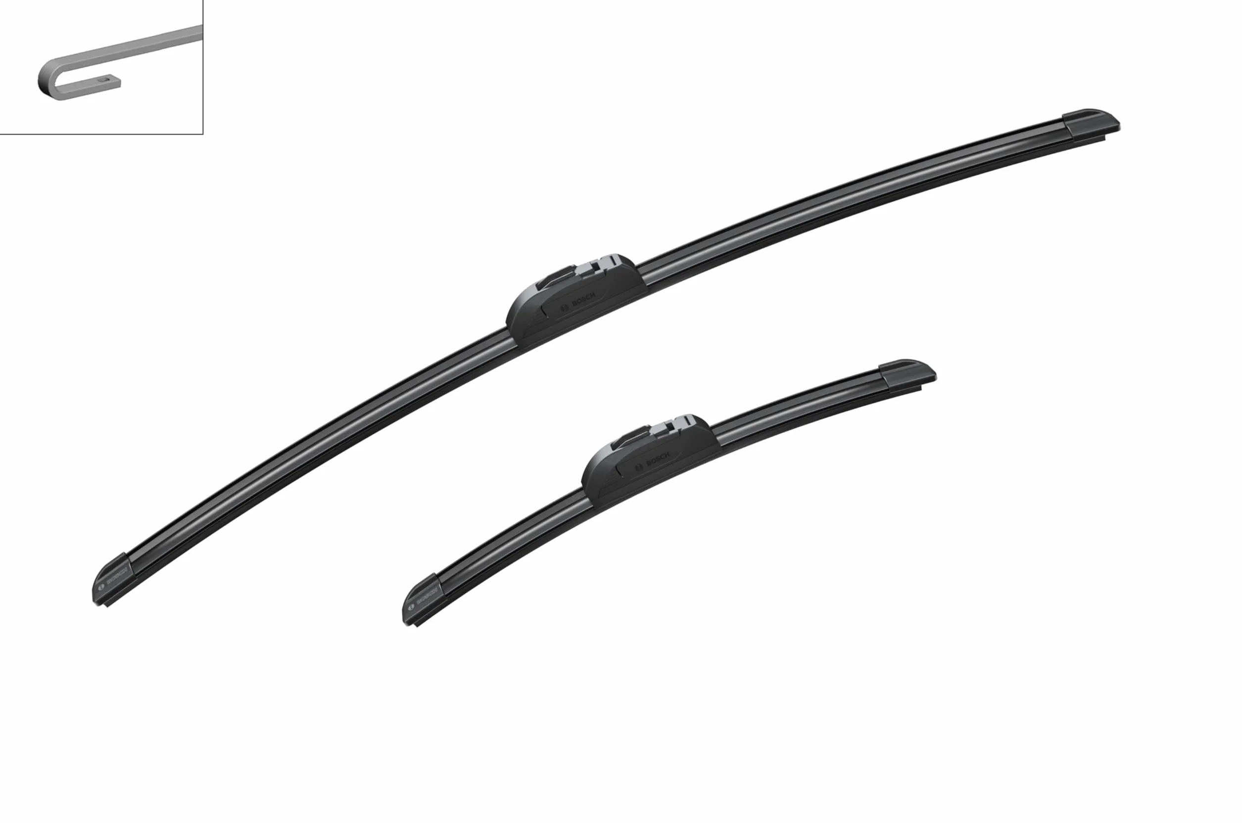 Bosch 3397007570 Pióro Wycieraczki, Czarny, 650 mm/340 mm