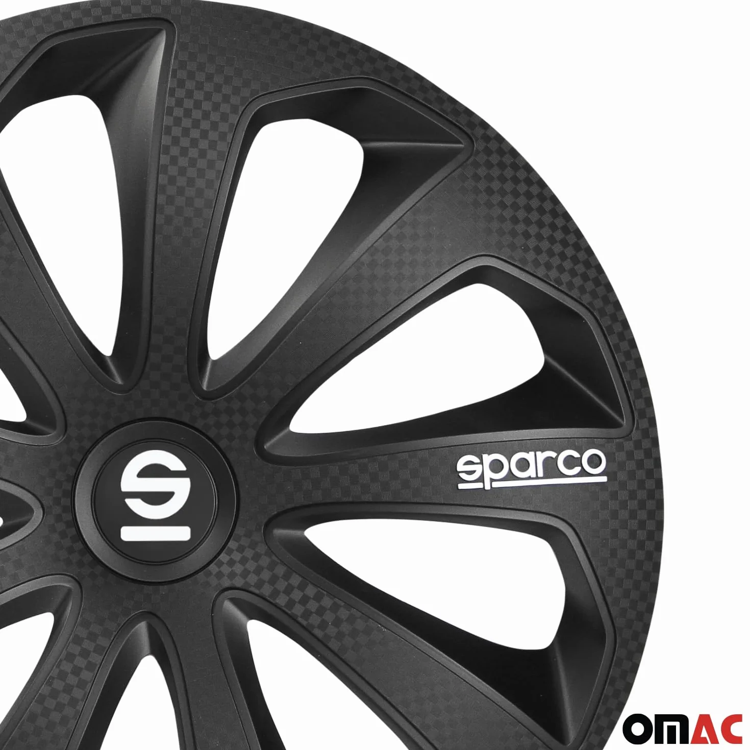 Zestaw Sparco osłony na koła Sicilia 40 cm czarny/węgiel