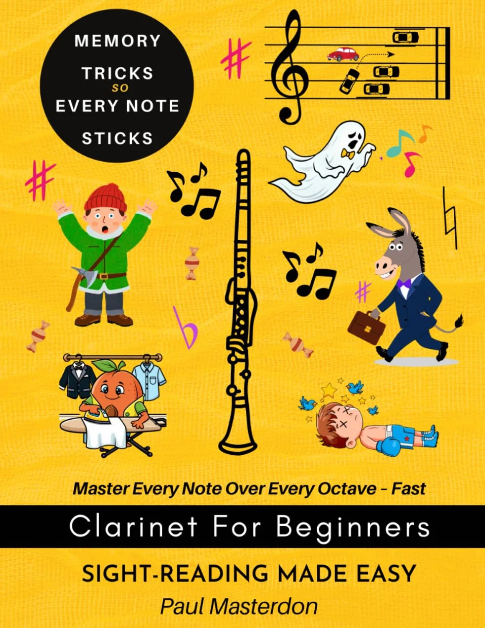 Clarinet for Beginners - Sight-Reading Made Easy: Color Logic & Memory Hacks to Master Every Note – Fast