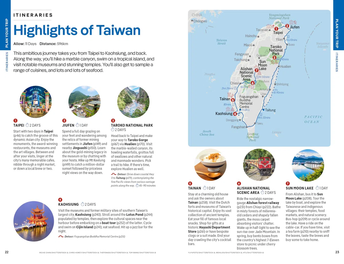 Taiwan 12ed - Anglais: Plan the Trip of a Lifetime | Detailed Itineraries & Maps | Insider Tips | Covers Taipei, Taroko, East Coast and more