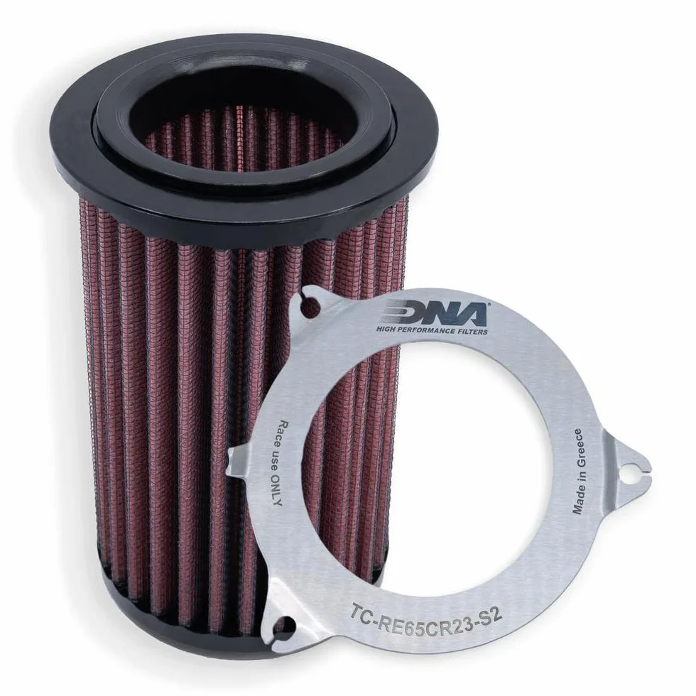 Osłona powietrza DNA Stage 2 i zestaw filtrów kompatybilny z Royal Enfield Shotgun 650 (2024) PN: R-RE65CR23-S2-COMBO