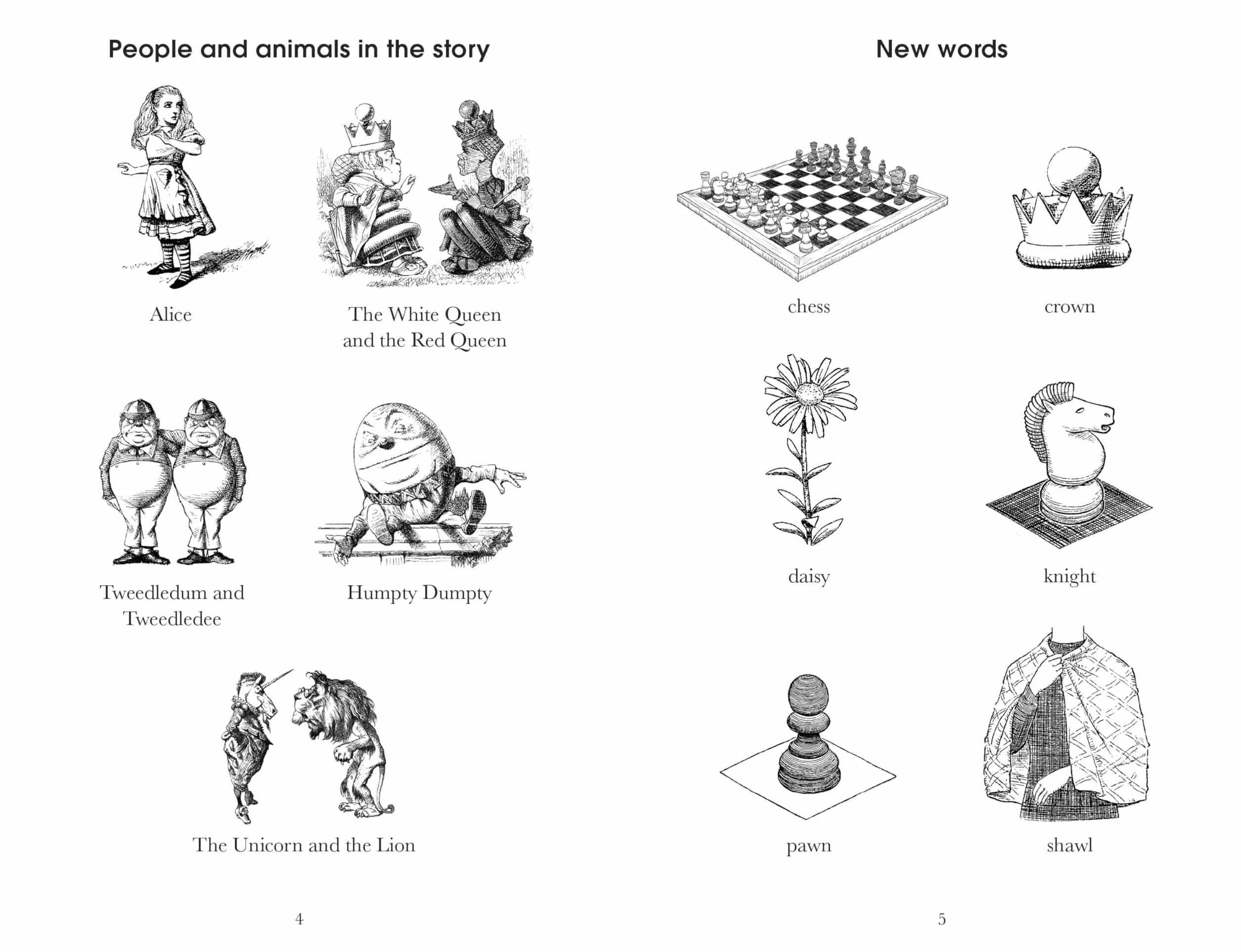 Penguin Readers Level 3: Alice Through the Looking Glass: Abridged Edition