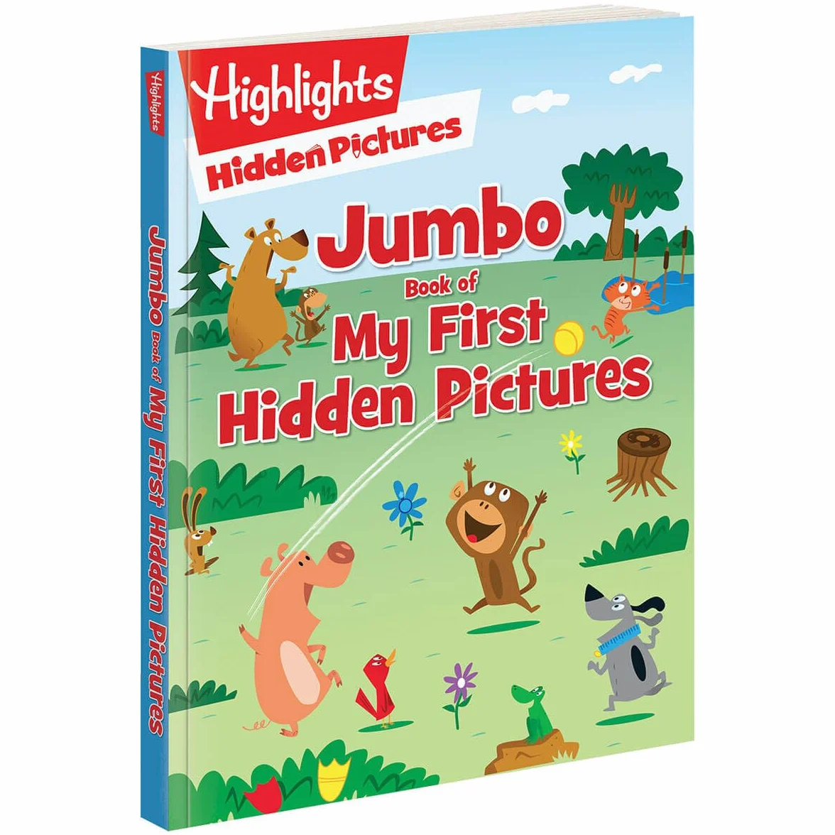 Jumbo Book of My First Hidden Pictures: 115+ Hidden Pictures Puzzles in Highlights Activity Book, Seek and Find Puzzles for Kids 3+