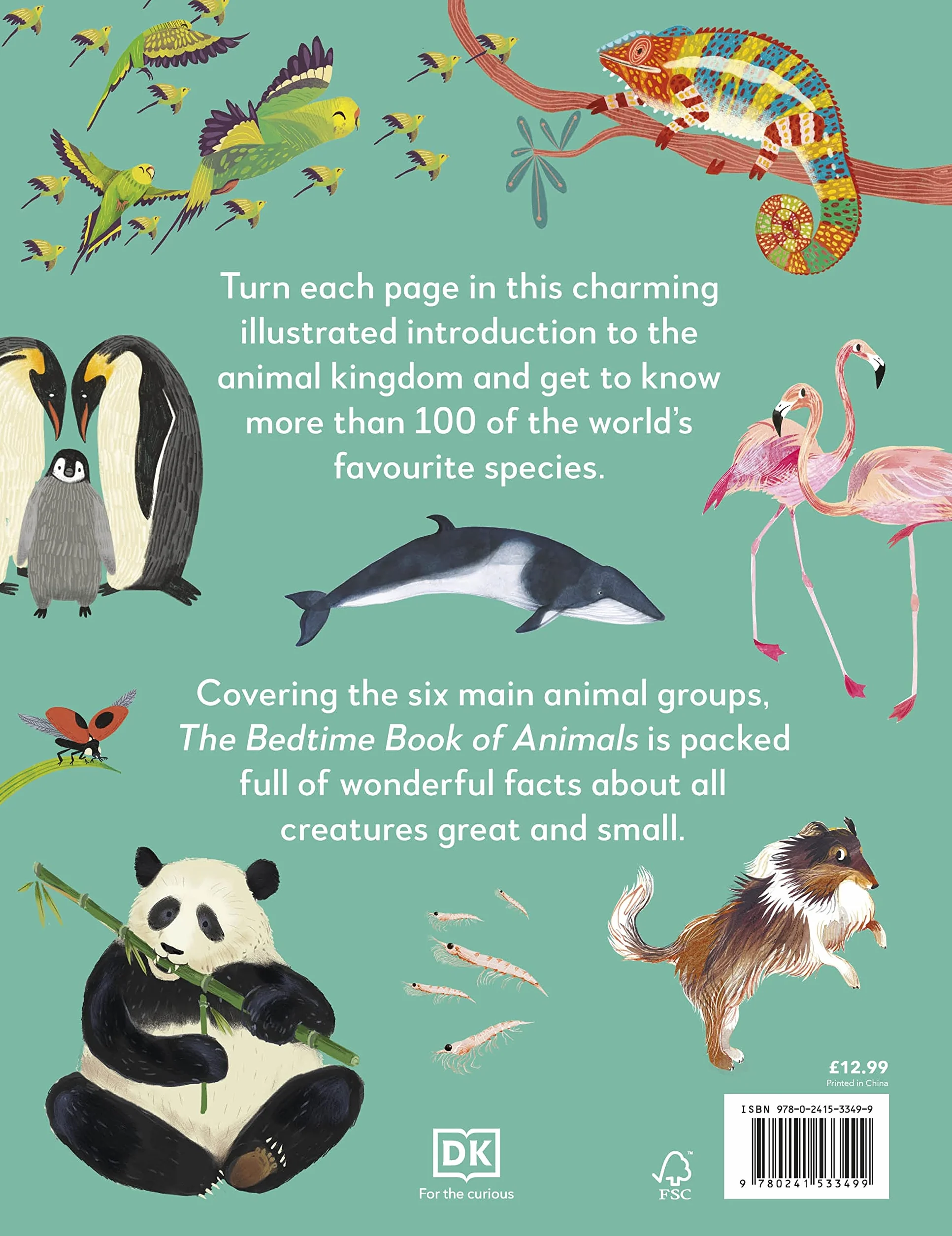 The Bedtime Book of Animals: Take a Peek at more than 50 of your Favourite Animals