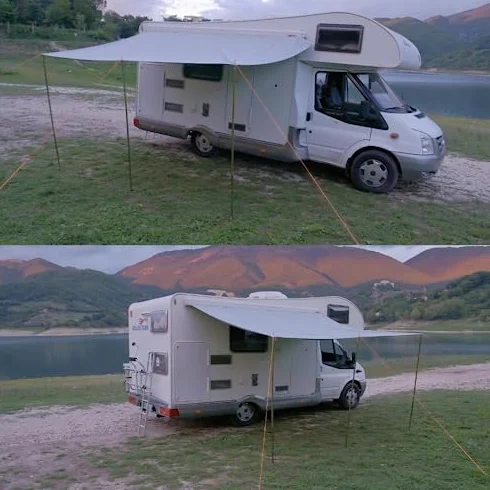Osłona przeciwsłoneczna do przyczepy kempingowej Thule Fiamma 360 x 240 cm