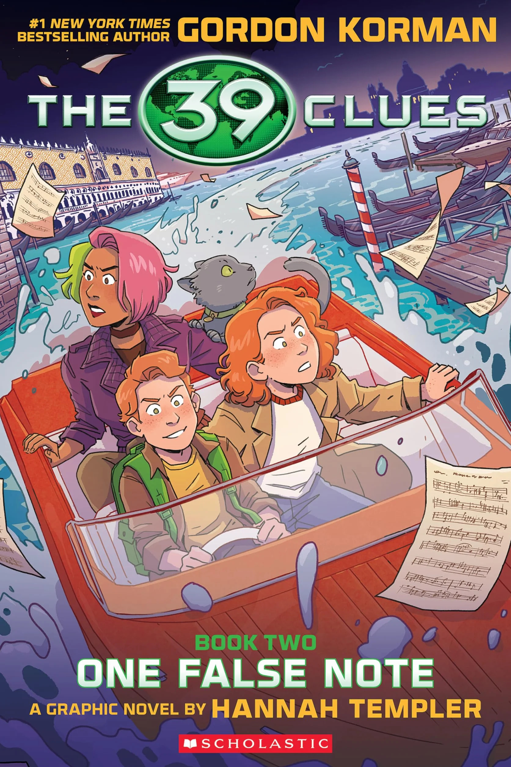 39 Clues: One False Note: A Graphic Novel (39 Clues Graphic Novel #2)