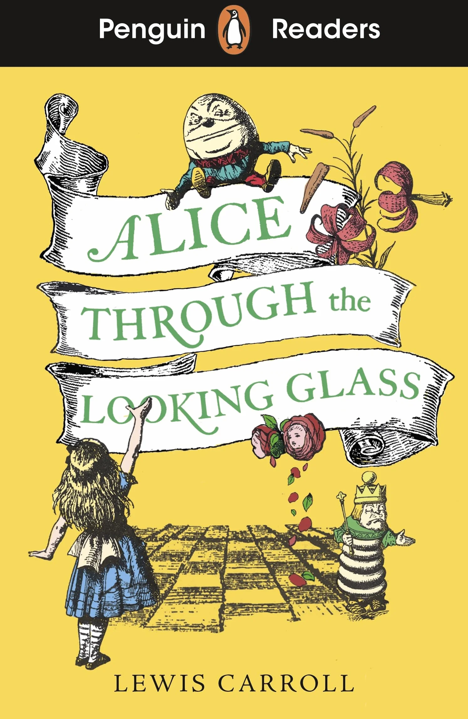 Penguin Readers Level 3: Alice Through the Looking Glass: Abridged Edition