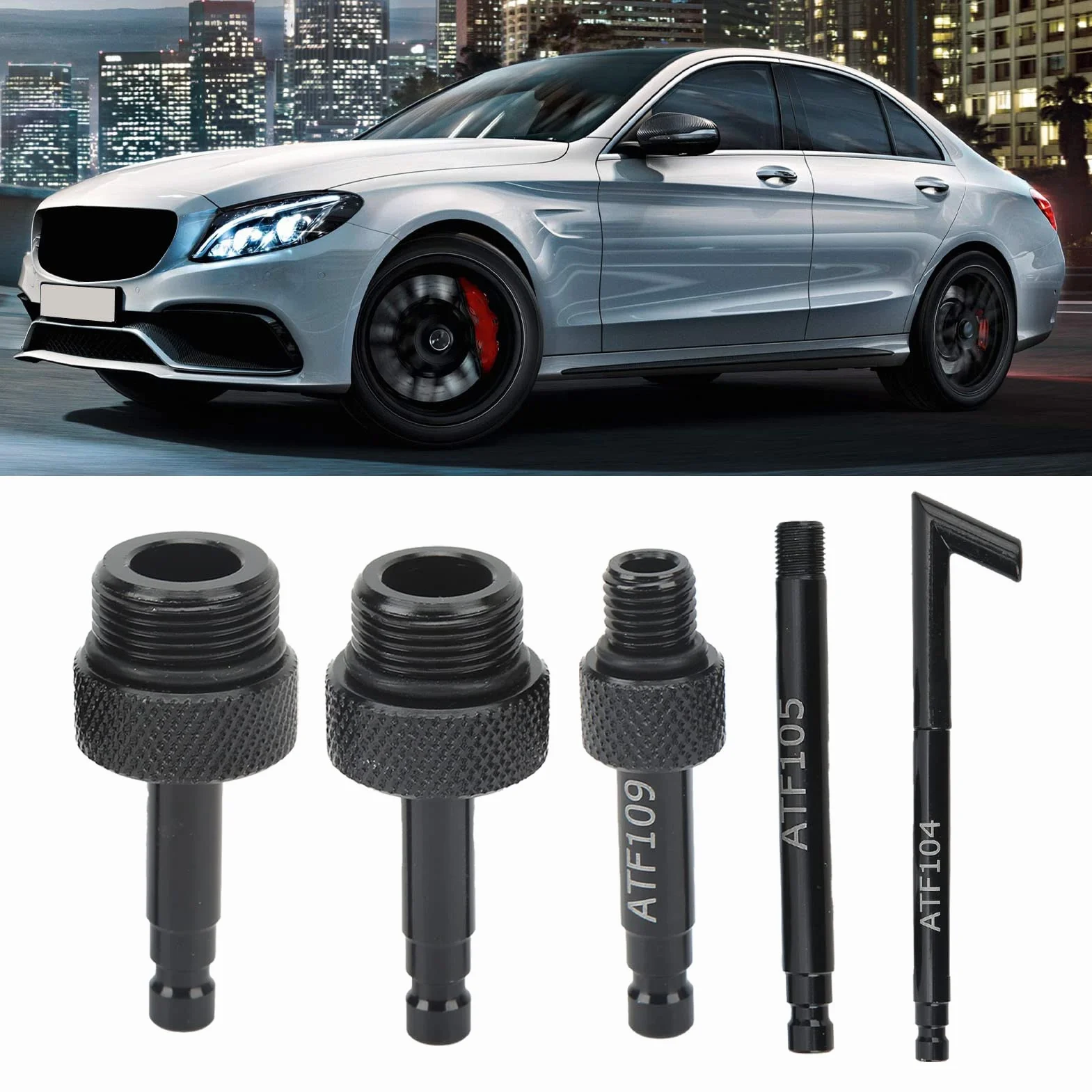 ATF Automatyczna Skrzynia Biegów Adapter do Napełniania Płynem 5-częściowy Zestaw Narzędzi Mechanicznych AISIN 09G 01J CVT