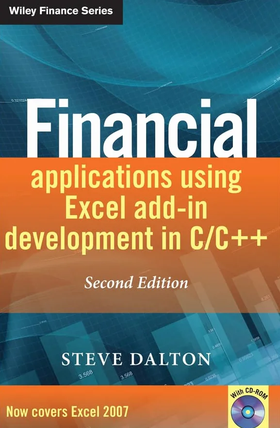 Financial Applications Using Excel Add-In Development in C / C++