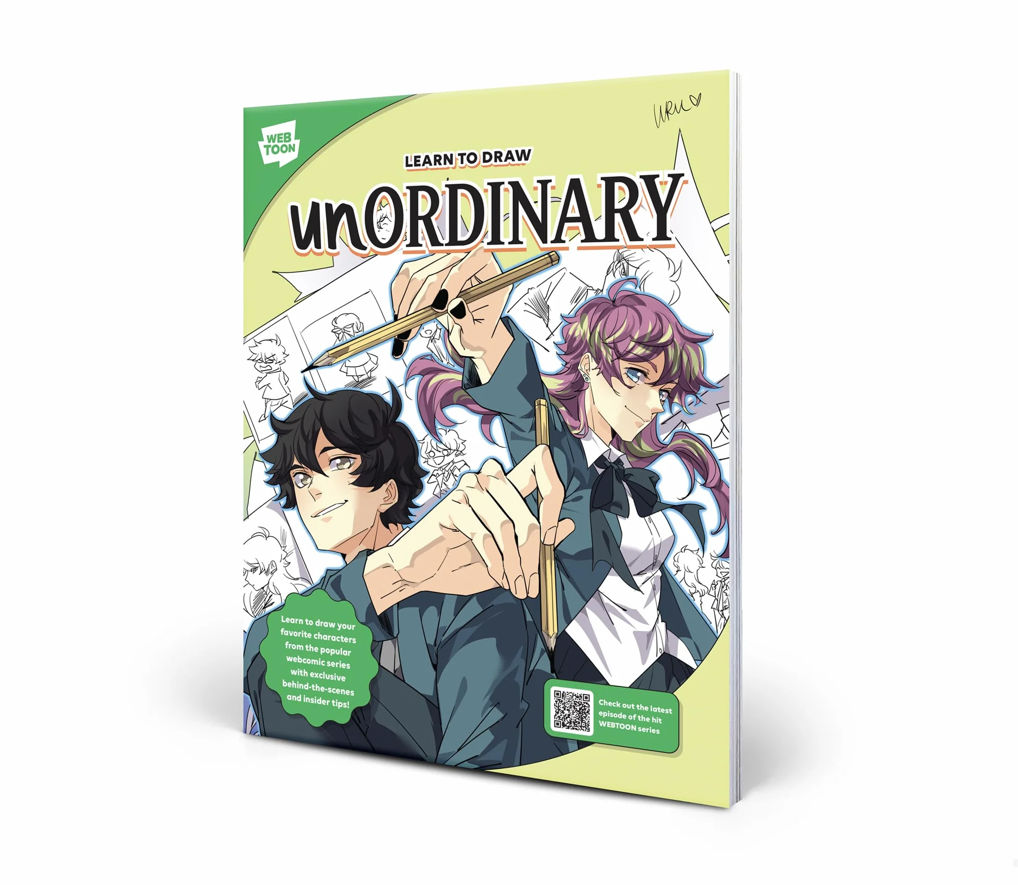 Learn to Draw Unordinary: Learn to Draw Your Favorite Characters from the Popular Webcomic Series with Exclusive Behind-The-Scenes and Insider Tips!