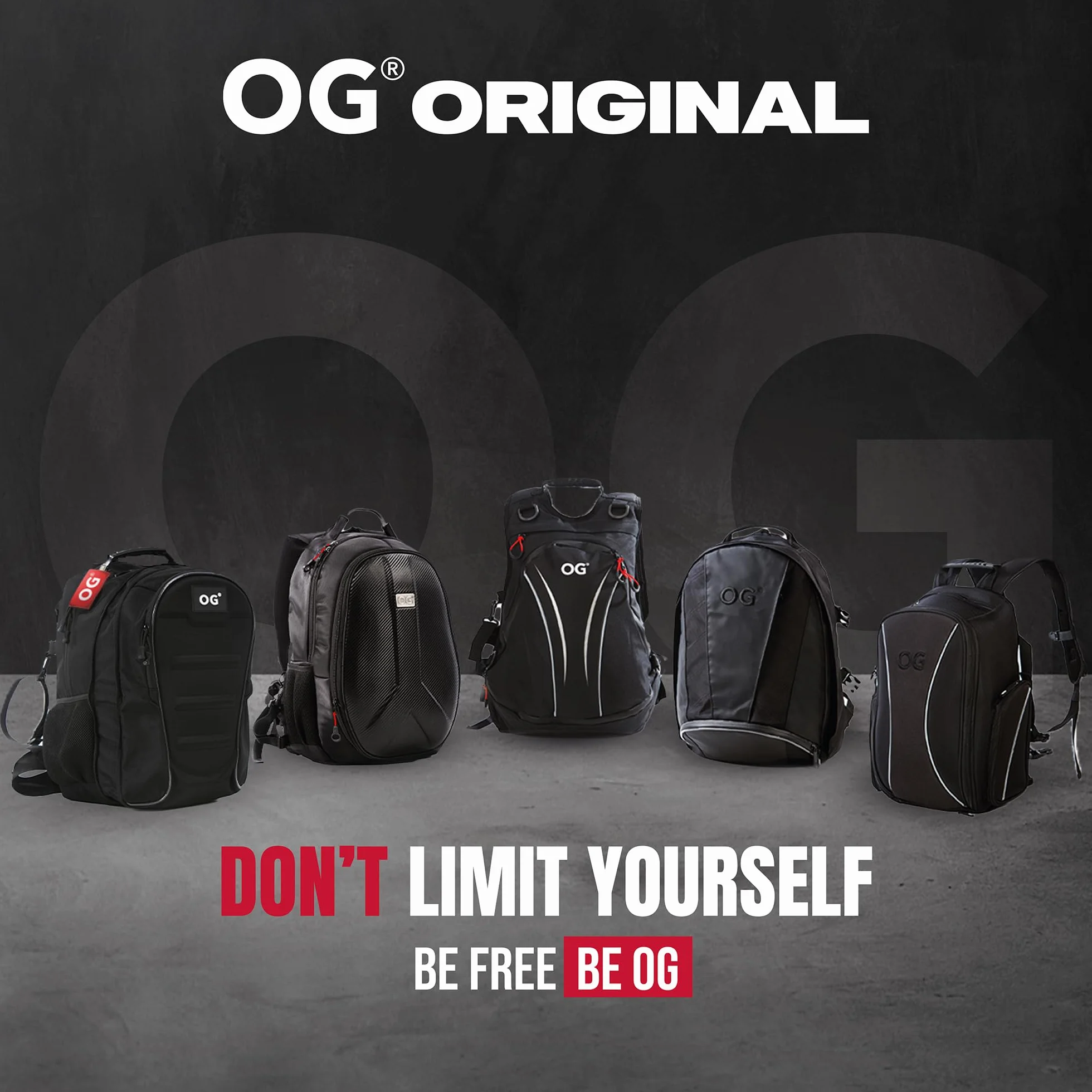 OG Original GetAway plecak motocyklowy wodoodporny twarda powłoka 35-45 L antykradzieżowy odblaskowy USB