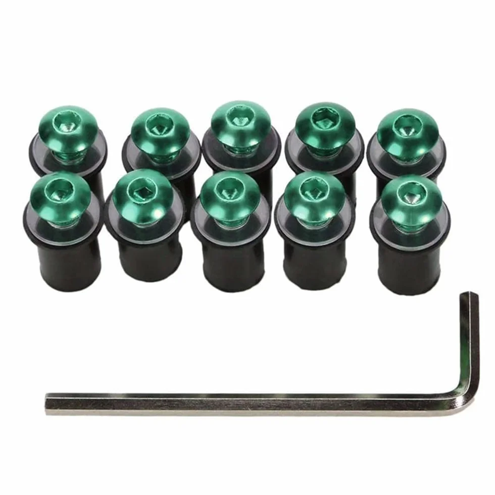 Śruba 5 mm do przedniej szyby motocyklowej Honda Suzuki Kawasaki Yamaha Ducati BMW Triumph