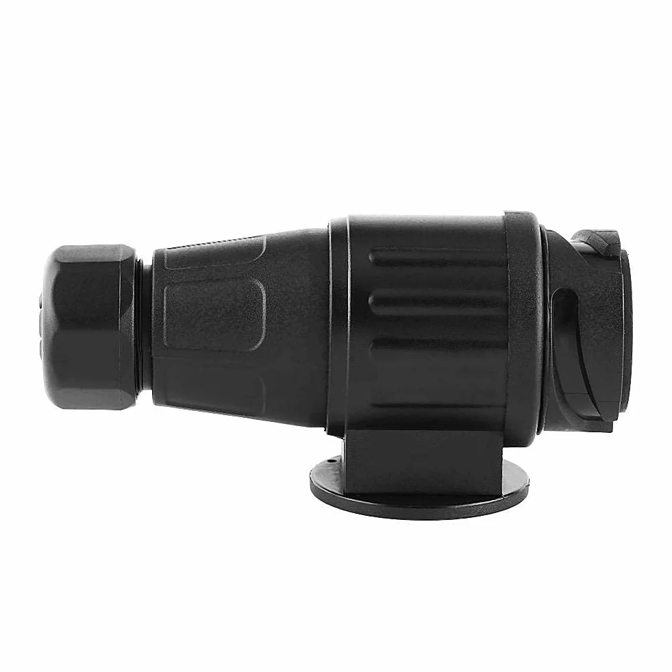 Wtyczka 13-pinowa, 12V 13-biegunowa przyczepa kempingowa Kabel elektryczny Adapter złącza Gniazdo drążka holowniczego