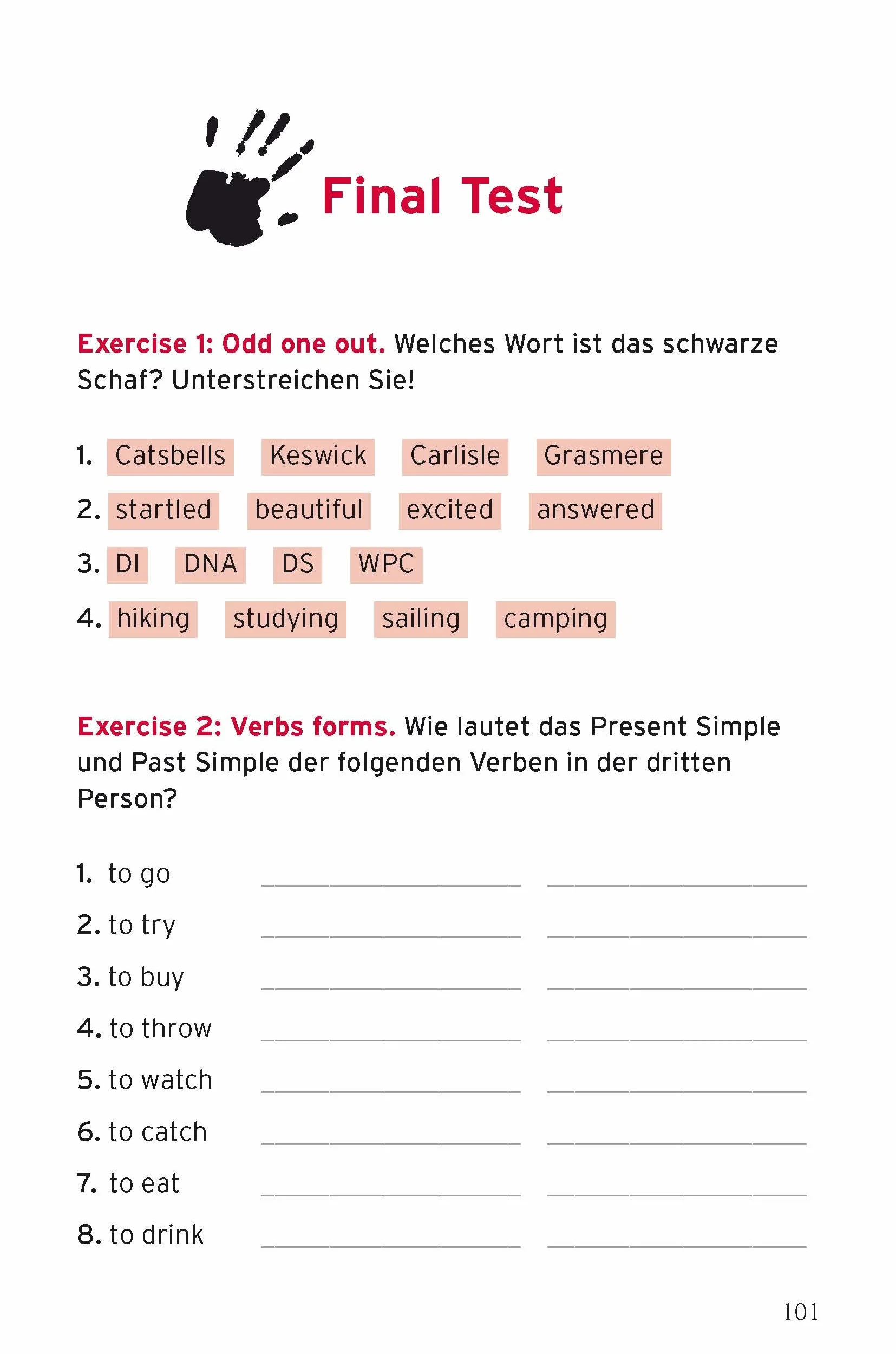 A Cry in the Darkness: Englisch A1