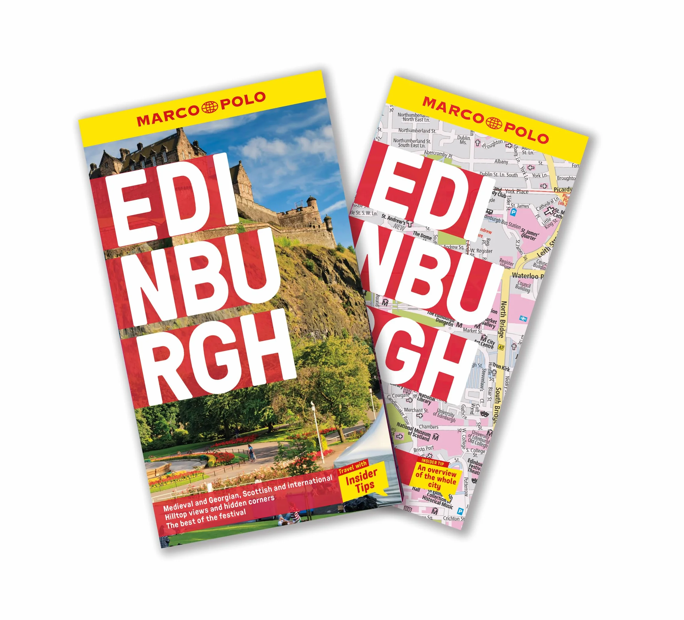Edinburgh Marco Polo Pocket Travel Guide - with pull out map