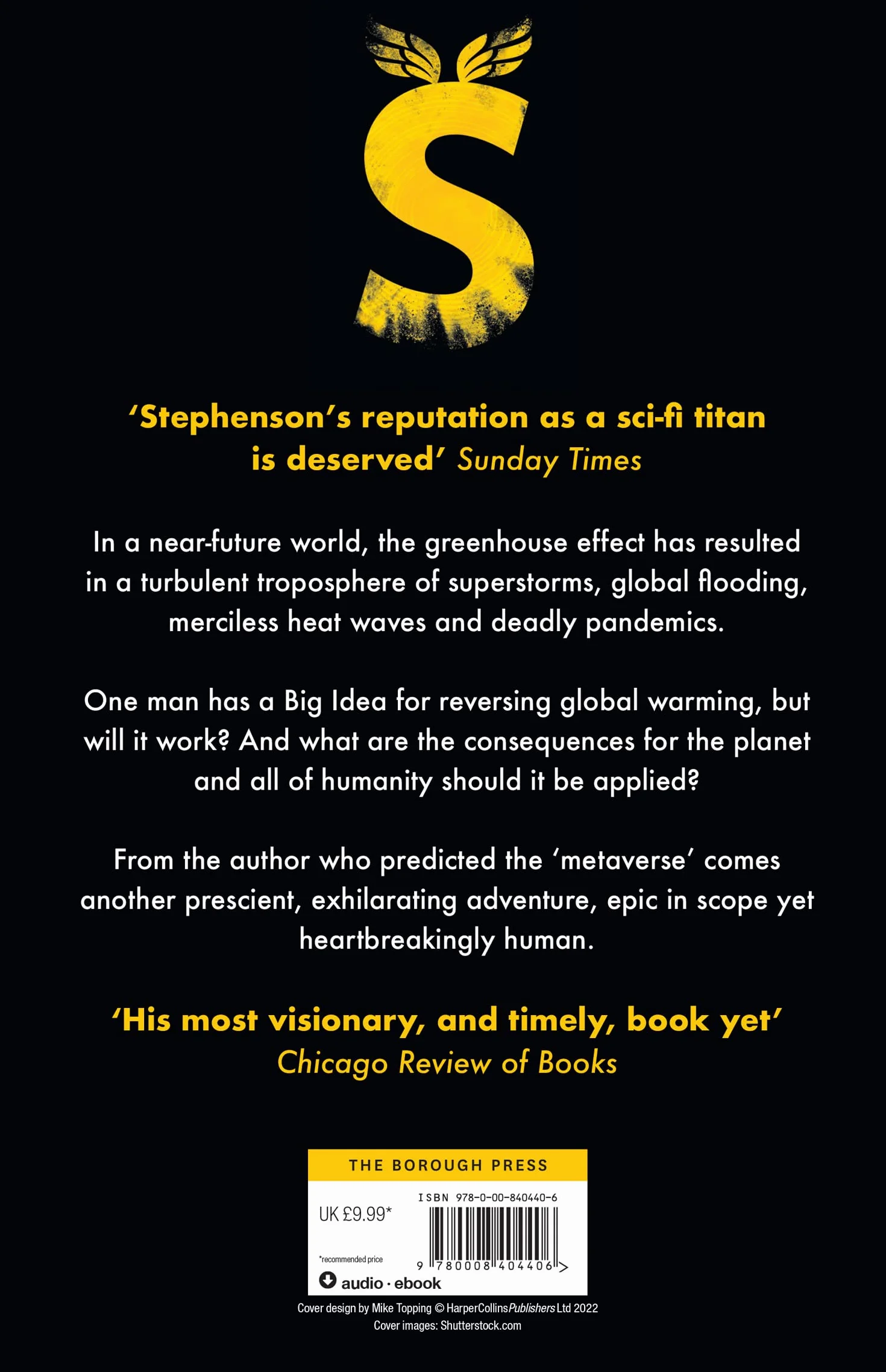 Termination Shock: The thrilling new novel about climate change from the #1 New York Times bestselling author