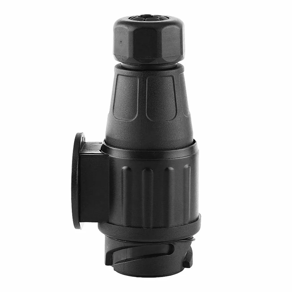 Wtyczka 13-pinowa, 12V 13-biegunowa przyczepa kempingowa Kabel elektryczny Adapter złącza Gniazdo drążka holowniczego