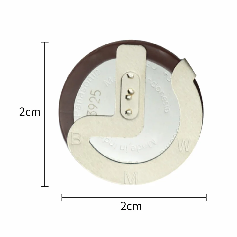 Sarini 2PCS Vl2020 Car Key Remote 3V akumulator guzikowy - Długotrwały, o dużej pojemności, niezawodna wydajność dla breloków samochodowych