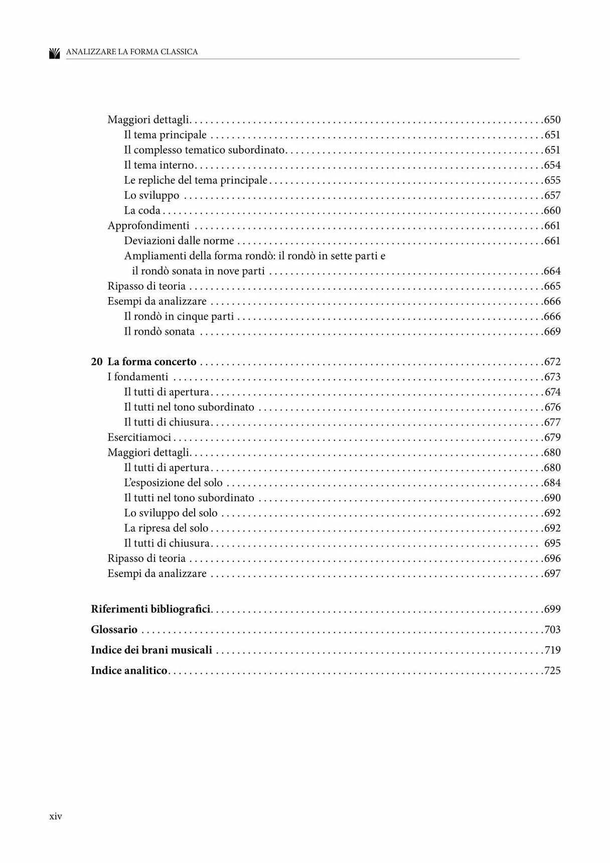Analizzare la forma classica. Un manuale per gli studenti