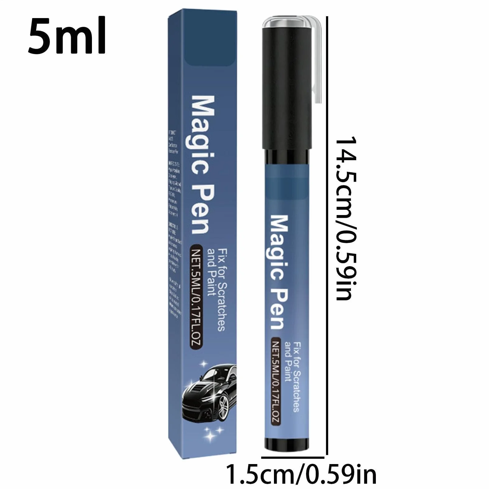 Pisak Na Rysy Samochodowe Car Scratch Remover Pen 5 ml Wodoodporna Szybka Naprawa