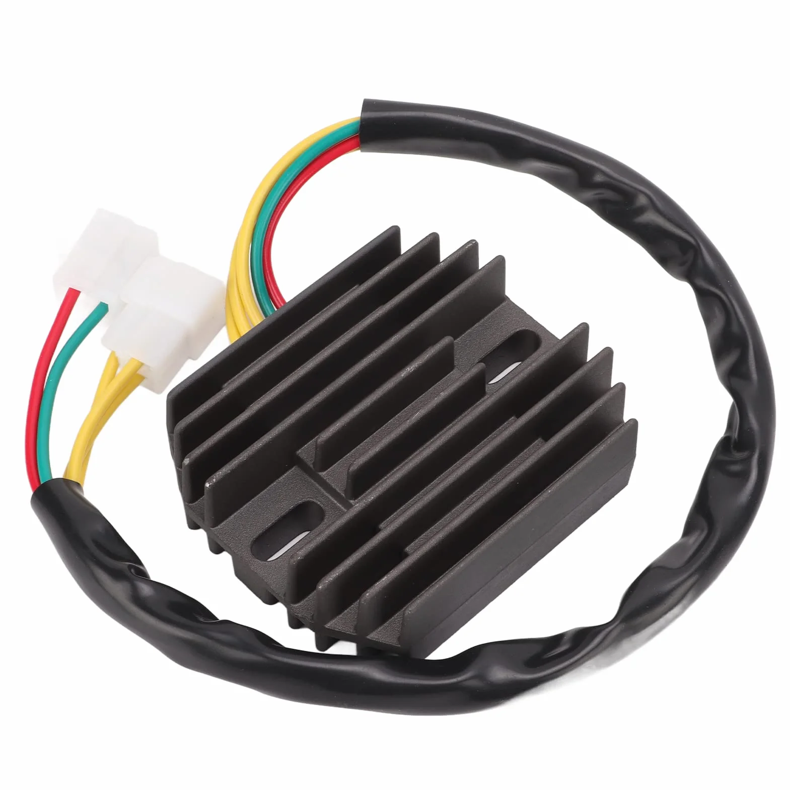 Regulator Napięcia Motocykla, 12V 5-przewodowy Regulator Napięcia Prostownik Zamiennik Akcesoriów Motocyklowych dla VZ800 MARAUDER 1997-2004