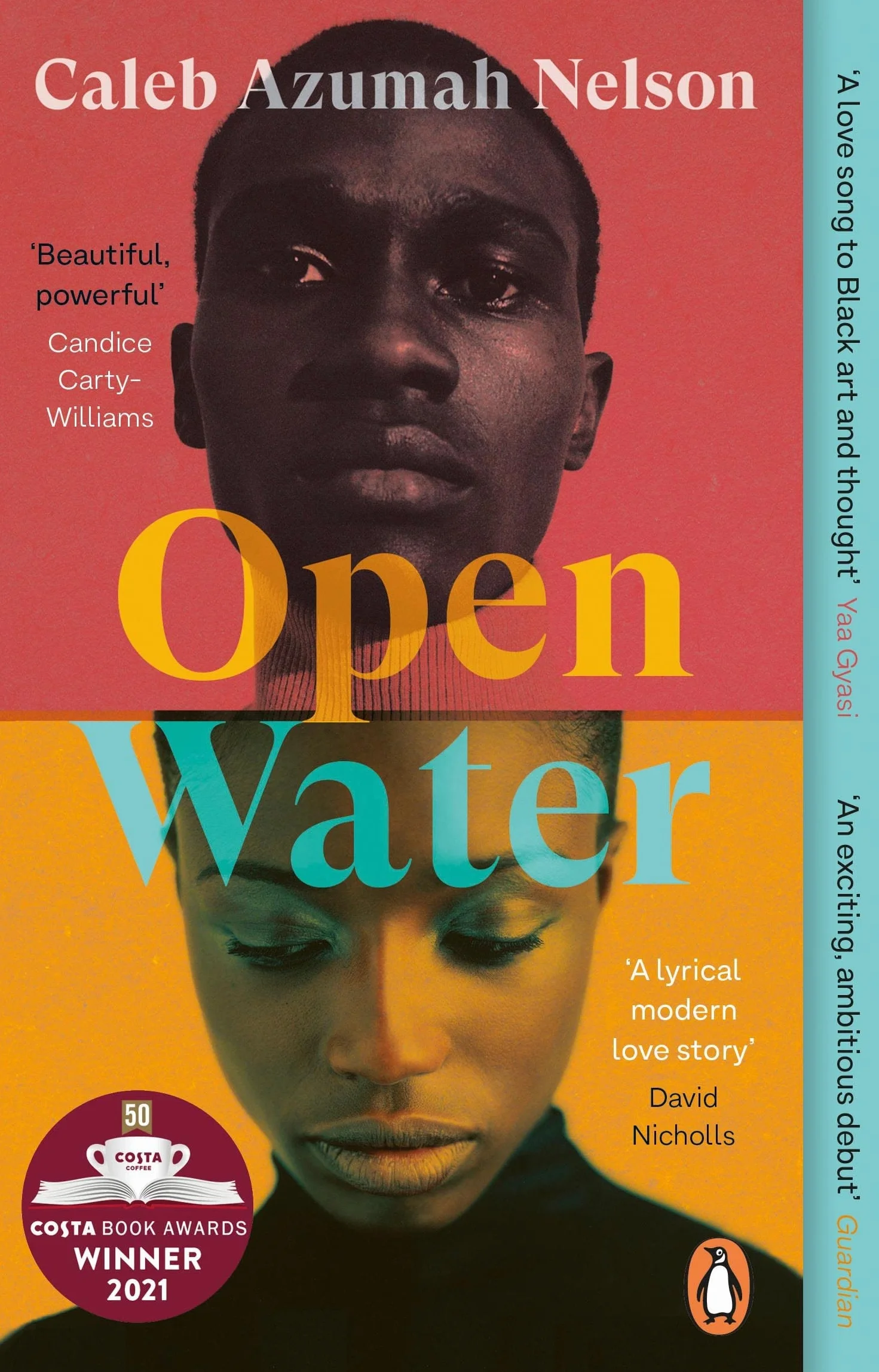 Open Water: Winner of the Costa First Novel Award 2021
