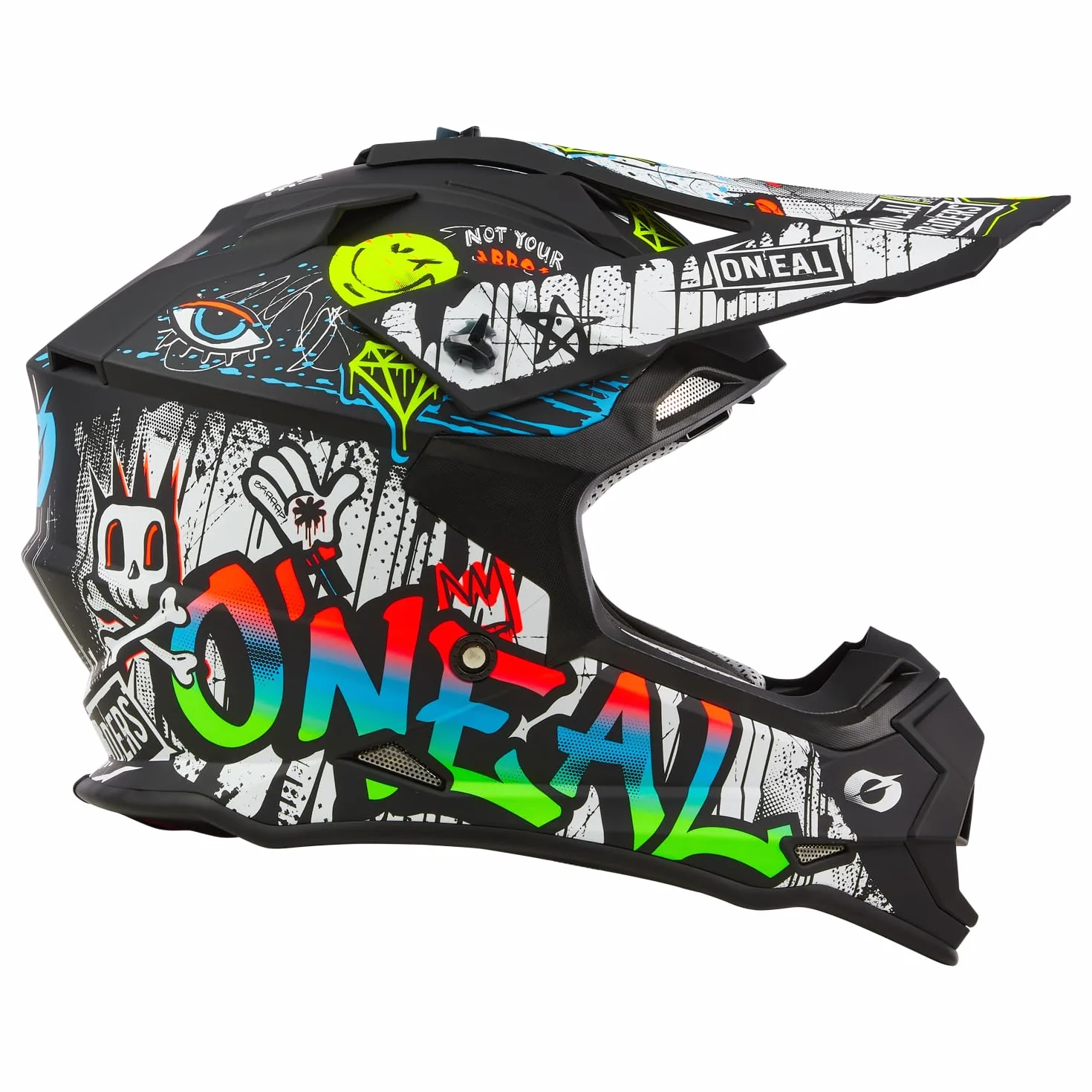 Oneal 2SRS Rancid wielobarwny kask motocrossowy