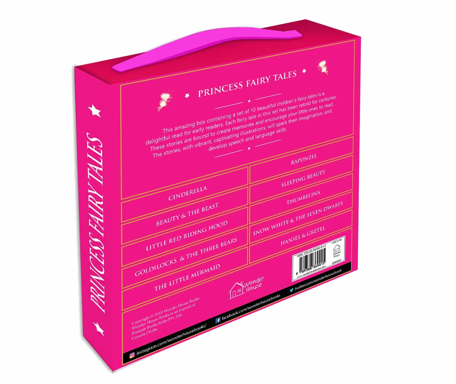 Princess Fairy Tales: A Set of 10 Classic Children Fairy Tales