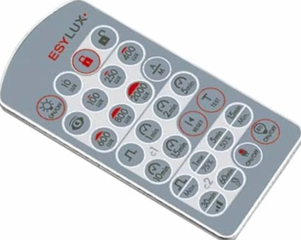 PK EsyLux ETSE pilot zdalnego sterowania LB18 Mobil PDi/MDi srebrny/metaliczny niebieski