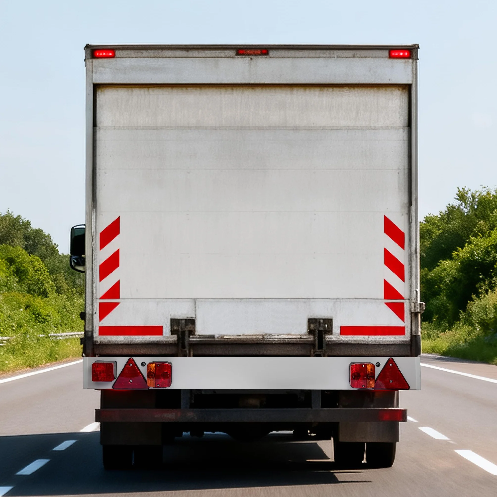 Wiltec Listwa oświetleniowa do przyczepy 7-pinowa 137cm kabel 6m m.in. światła tylne stopu i kierunkowskazy