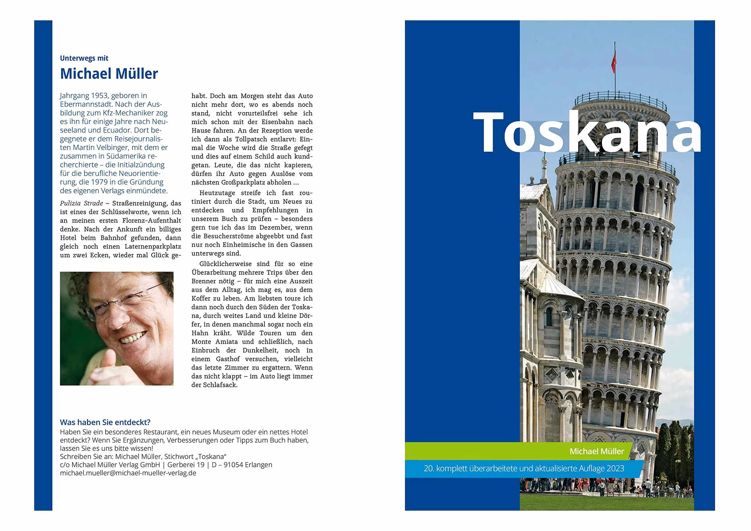 MICHAEL MÜLLER REISEFÜHRER Toskana: 100% authentisch, aktuell und vor Ort recherchiert. Inkl. App.