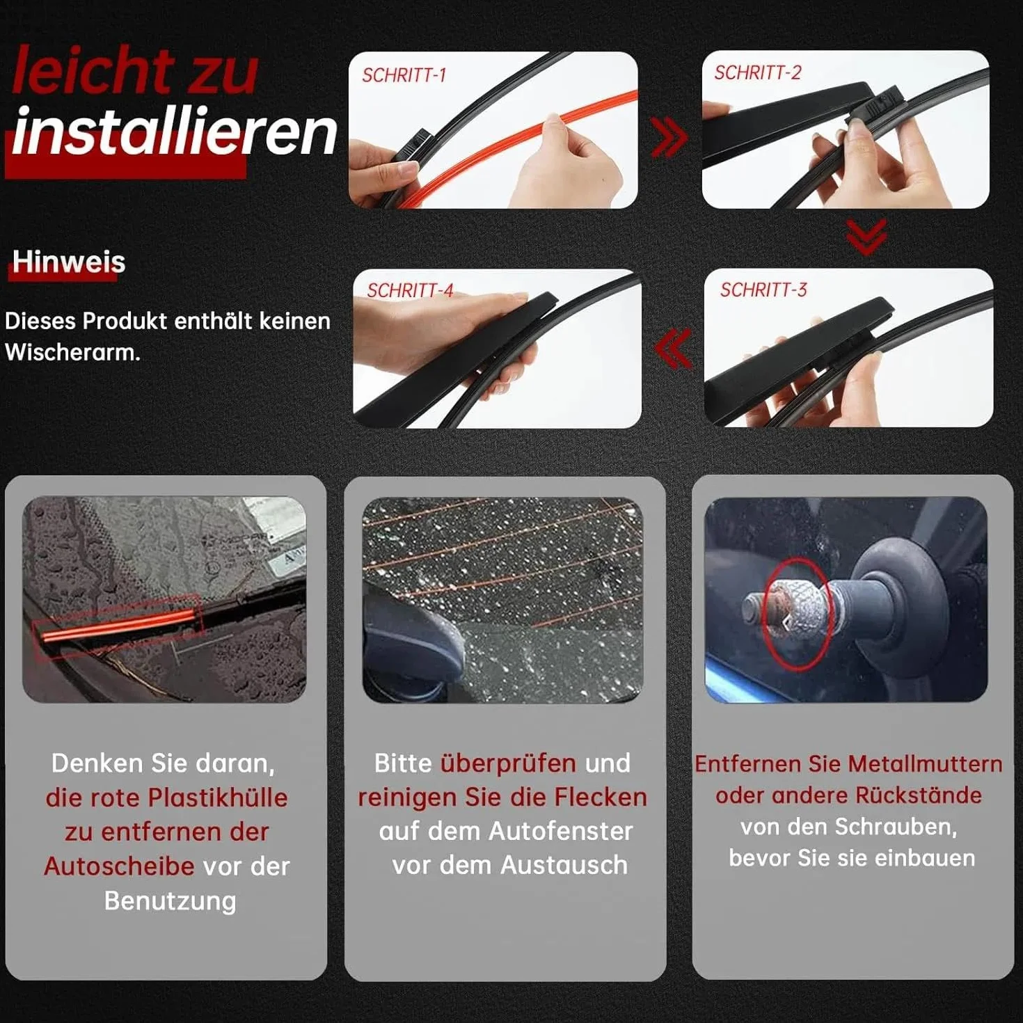 Wycieraczki tylne AUDI A3 Q5 S3 Seat Leon Fabia Octavia VW Golf Plus Passat Sharan Touran