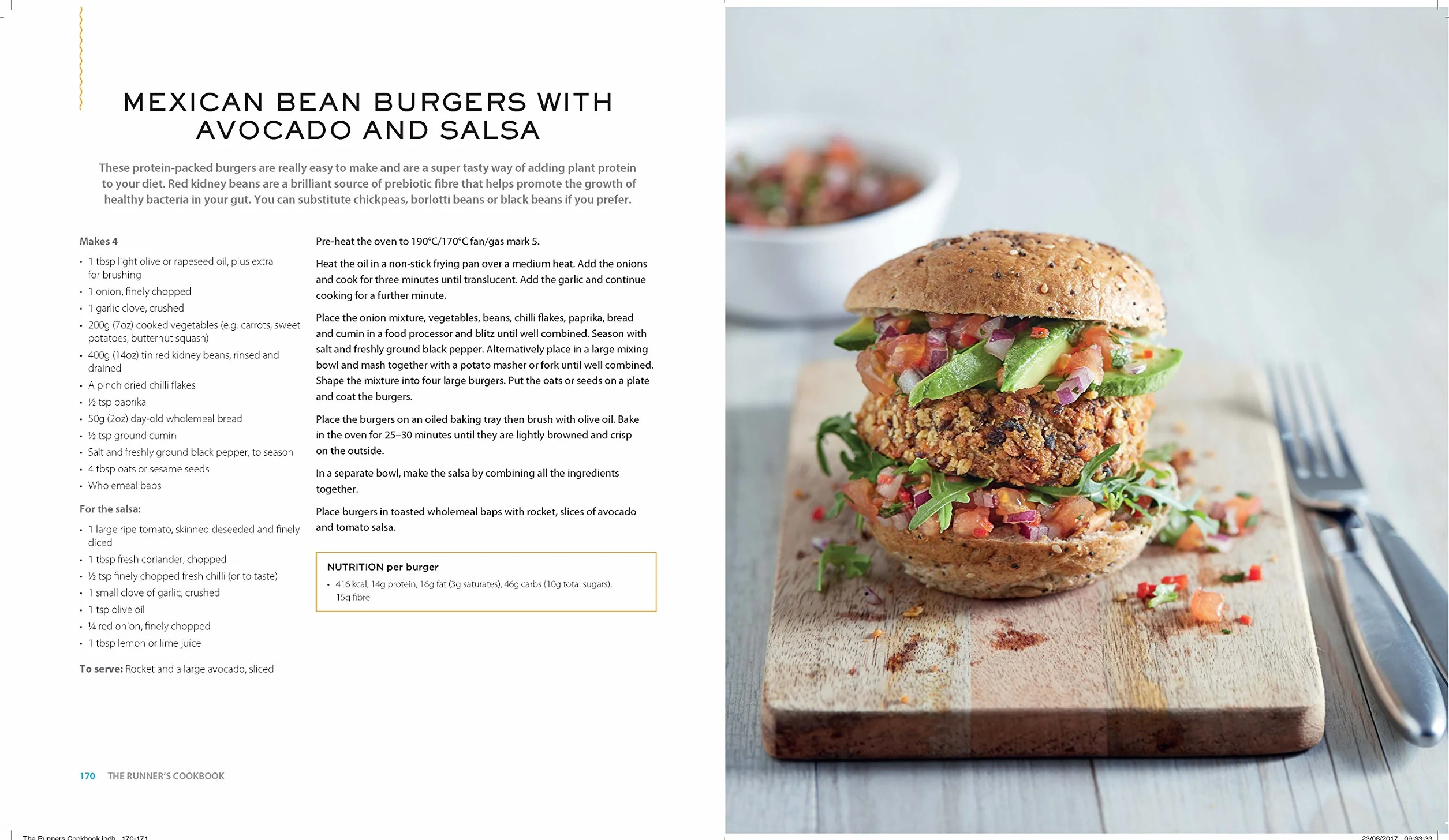 The Runner's Cookbook: More than 100 delicious recipes to fuel your running