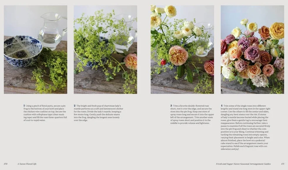 A Sweet Floral Life: Romantic Arrangements for Fresh and Sugar Flowers [A Floral Décor Book]