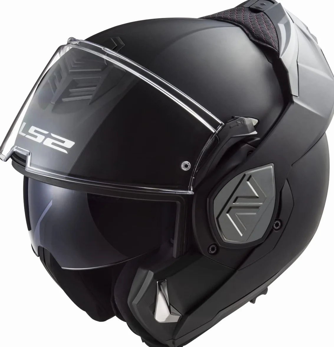 LS2 Modułowy kask motocyklowy ADVANT solid black mat L