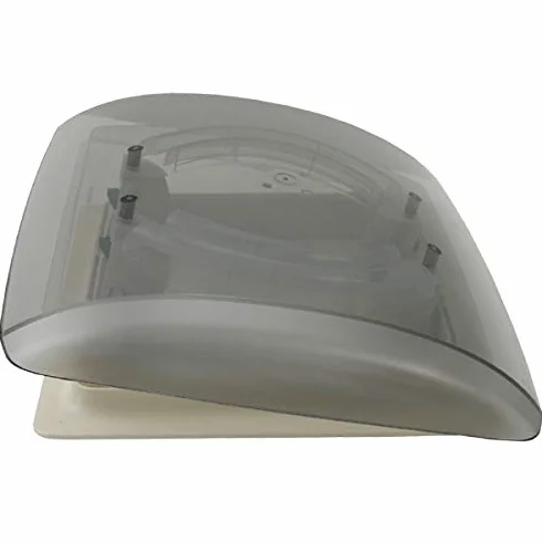 MPK Vision Vent S Pro przezroczyste okno dachowe, przyciemniane szkło, żaluzje przeciw owadowym 28 x 28, do przyczep kempingowych, samochodów kempingowych, caravanów
