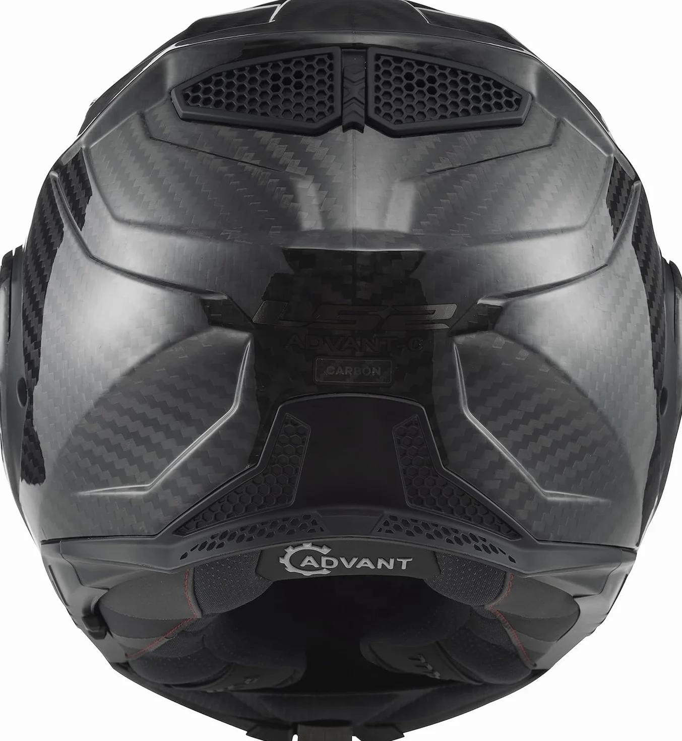 LS2 Kask motocyklowy ADVANT X Carbon czarny XL