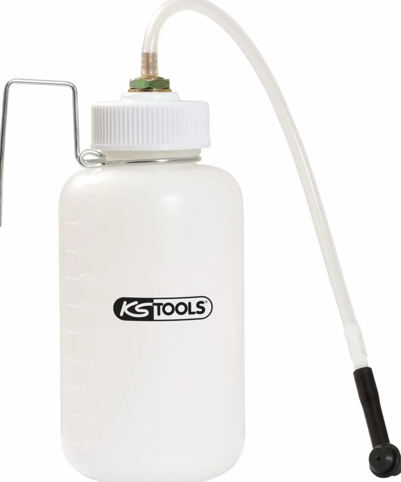 KS Tools Butelka zbiorcza na plyn hamulcowy 1l