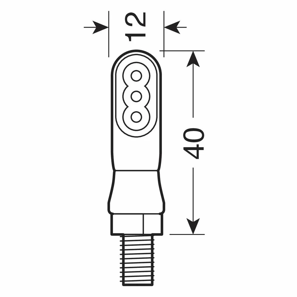 Lampa kierunkowskazów 90476