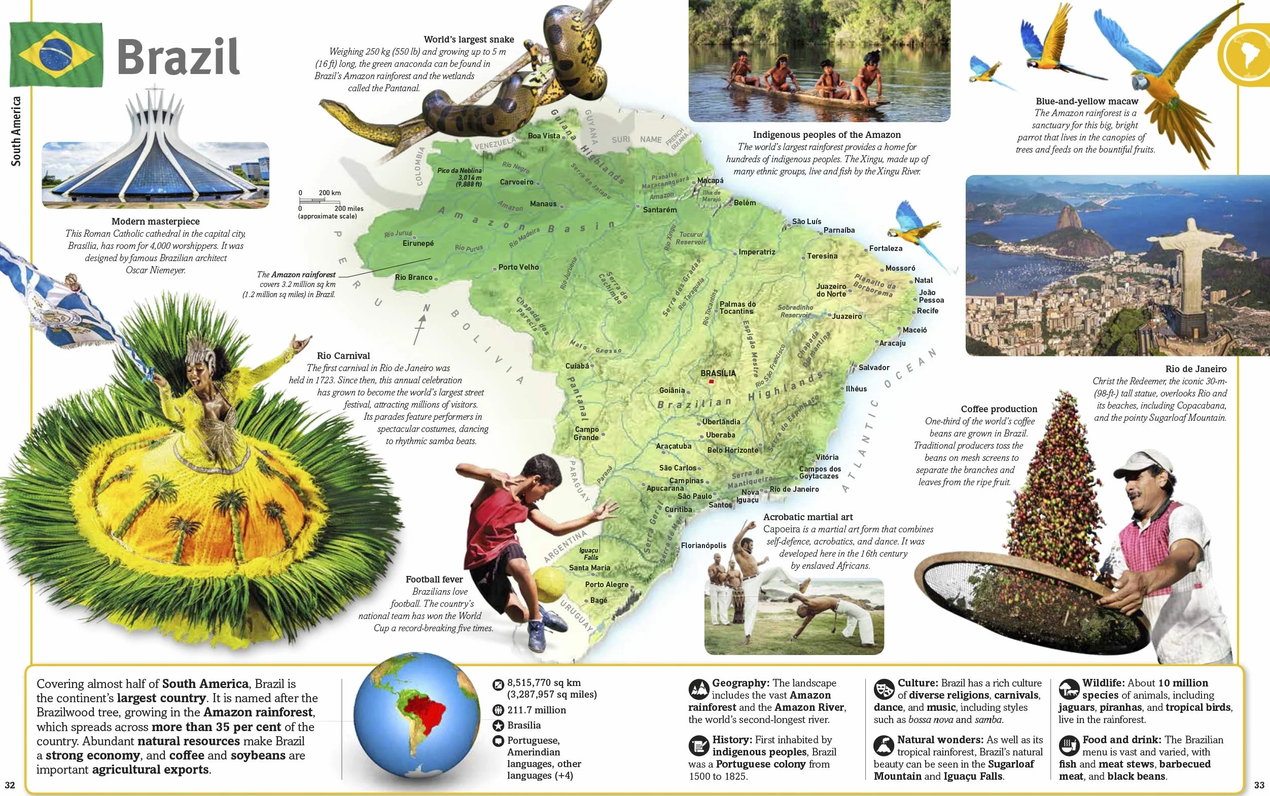 Our World in Pictures: Countries, Cultures, People & Places: A Visual Encyclopedia of the World: A Visual World Geography Encyclopedia for Kids