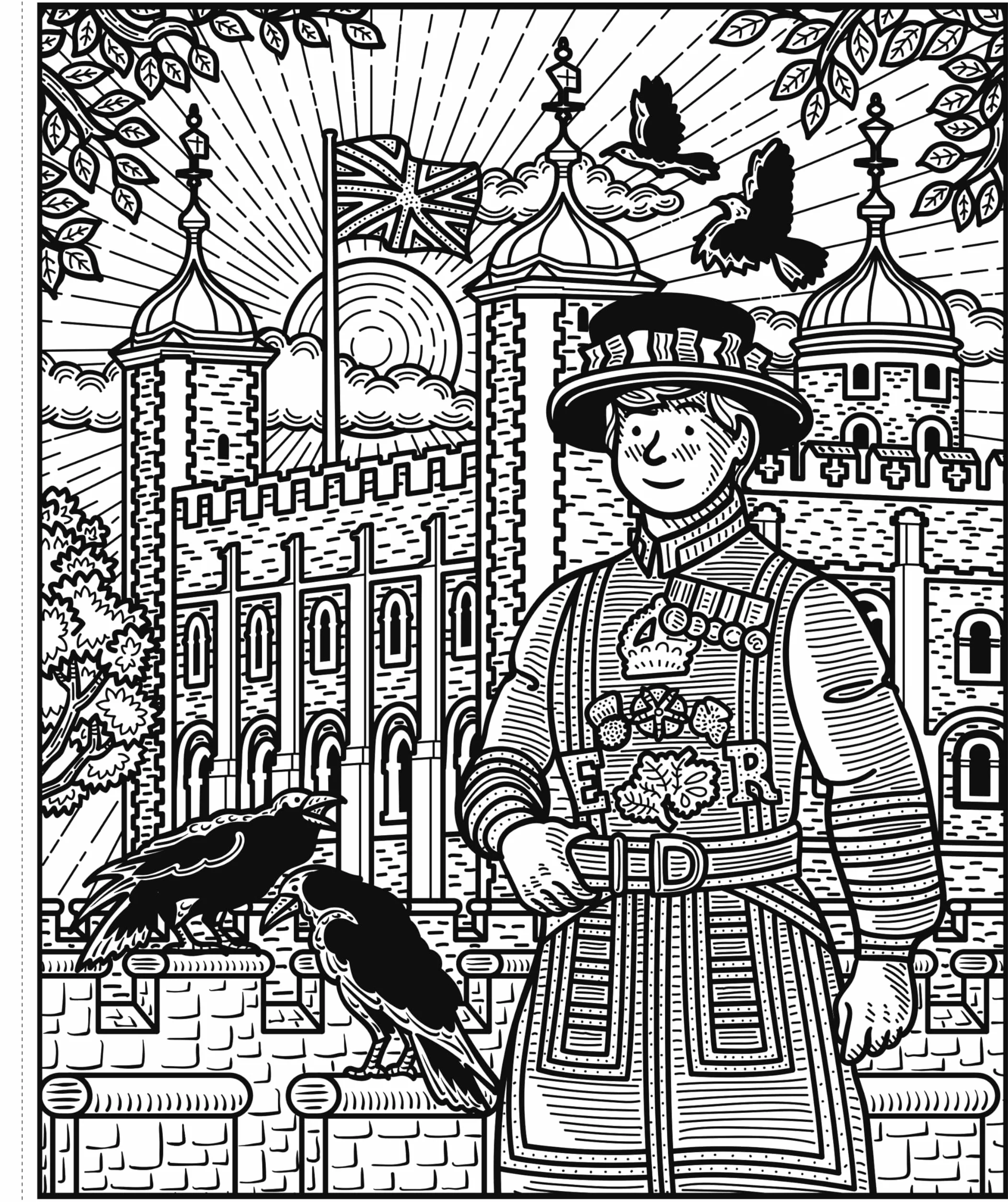 London Magic Painting Book