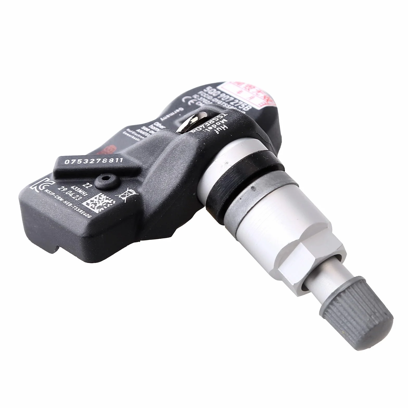 BYNYXI 4 szt. czujniki ciśnienia w oponach 5Q0907275B RDKS czujnik do Porsche Skoda Seat A3 A4 A5 A6 A7 Q1 Q2 Q3 Q4 Q5 Q7 TPMS czujnik ciśnienia w oponach czujnik ciśnienia powietrza 5Q0998270B